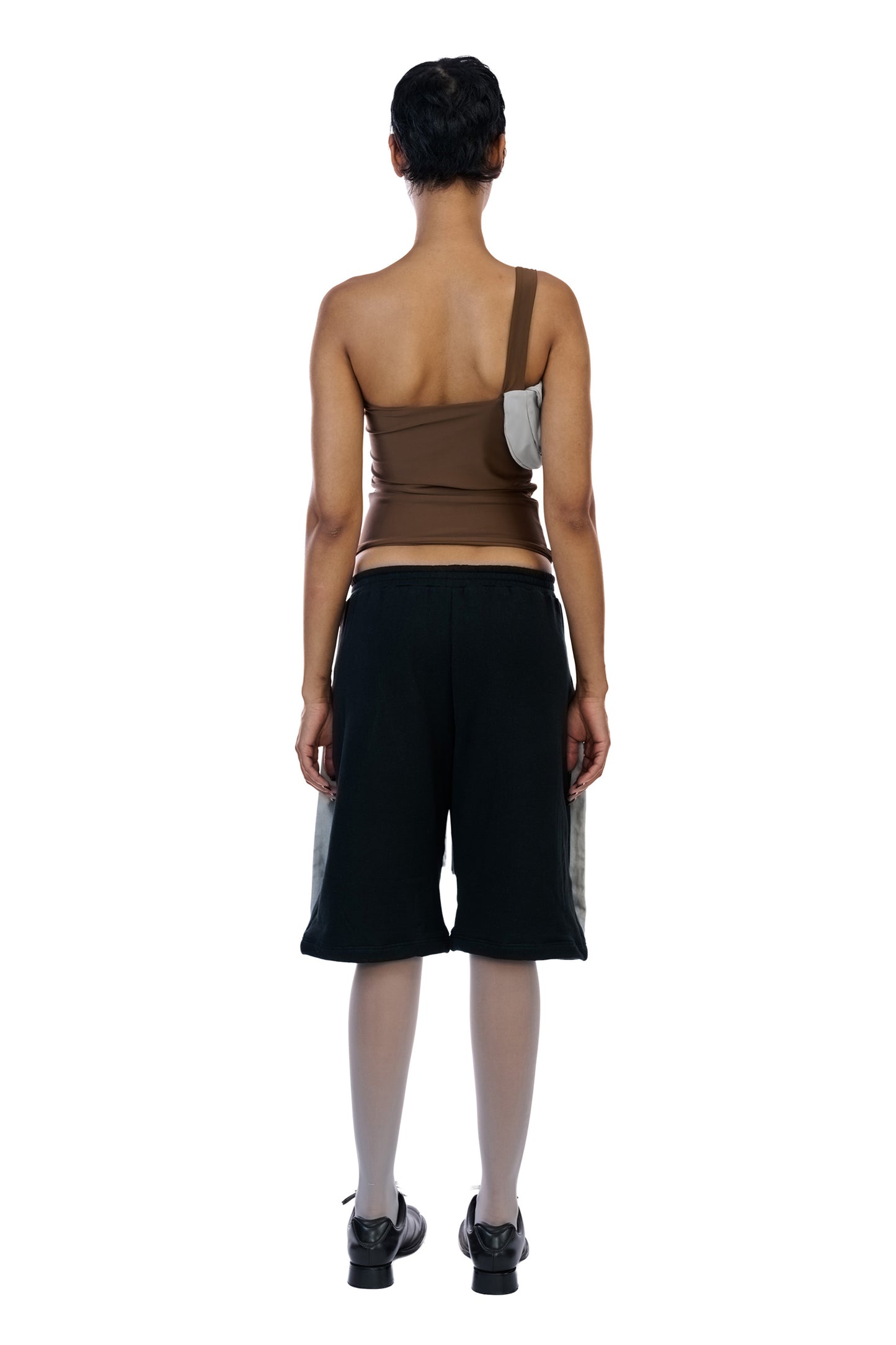 Folded Jeans On Shorts
