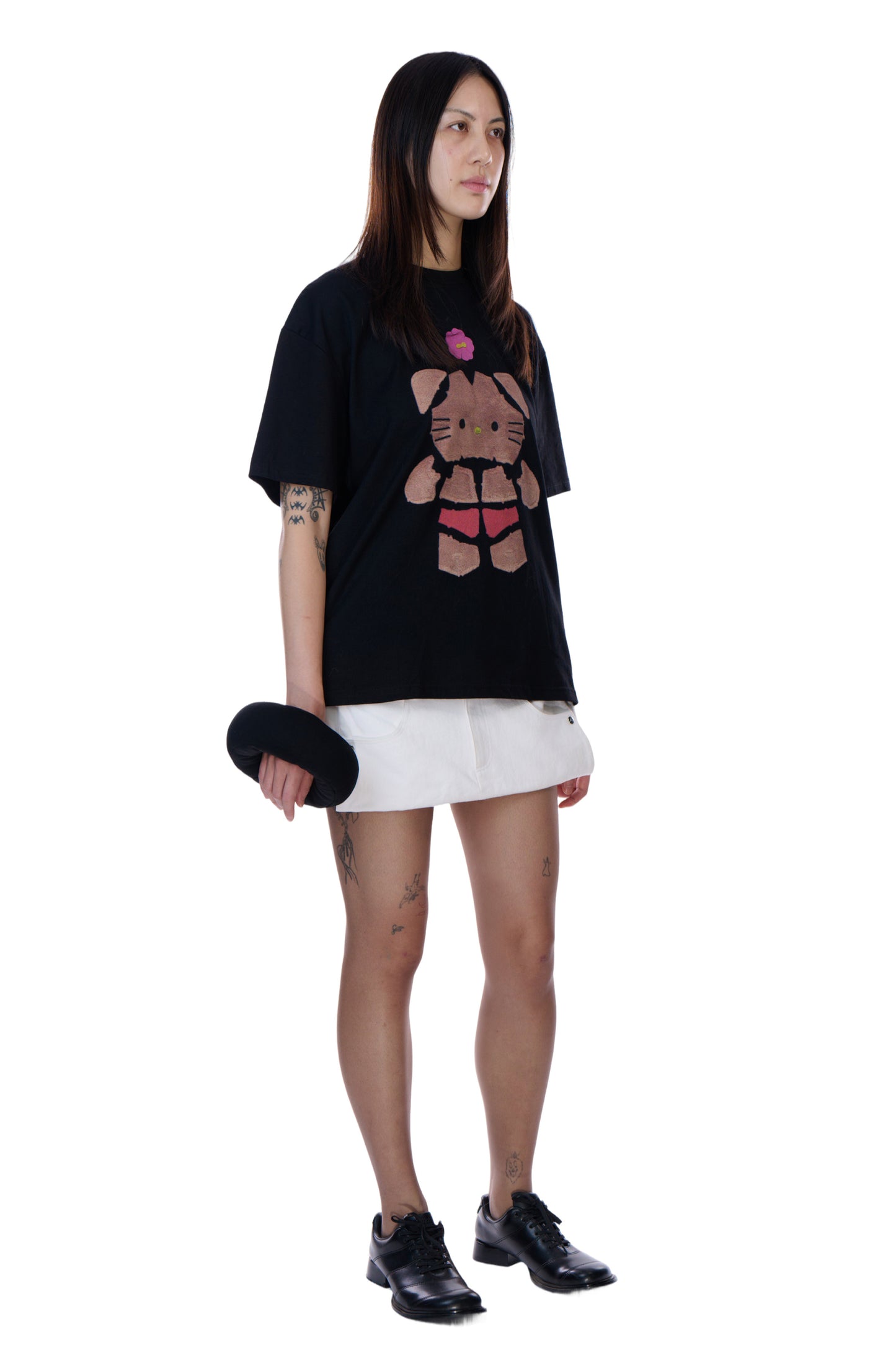 Dismantle Hello Kitty T-shirt Black