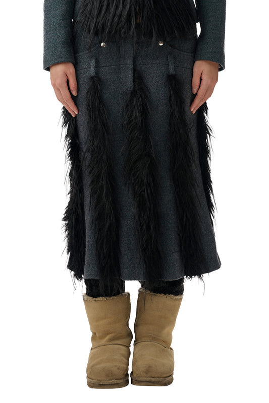 Shadowy Line Skirt