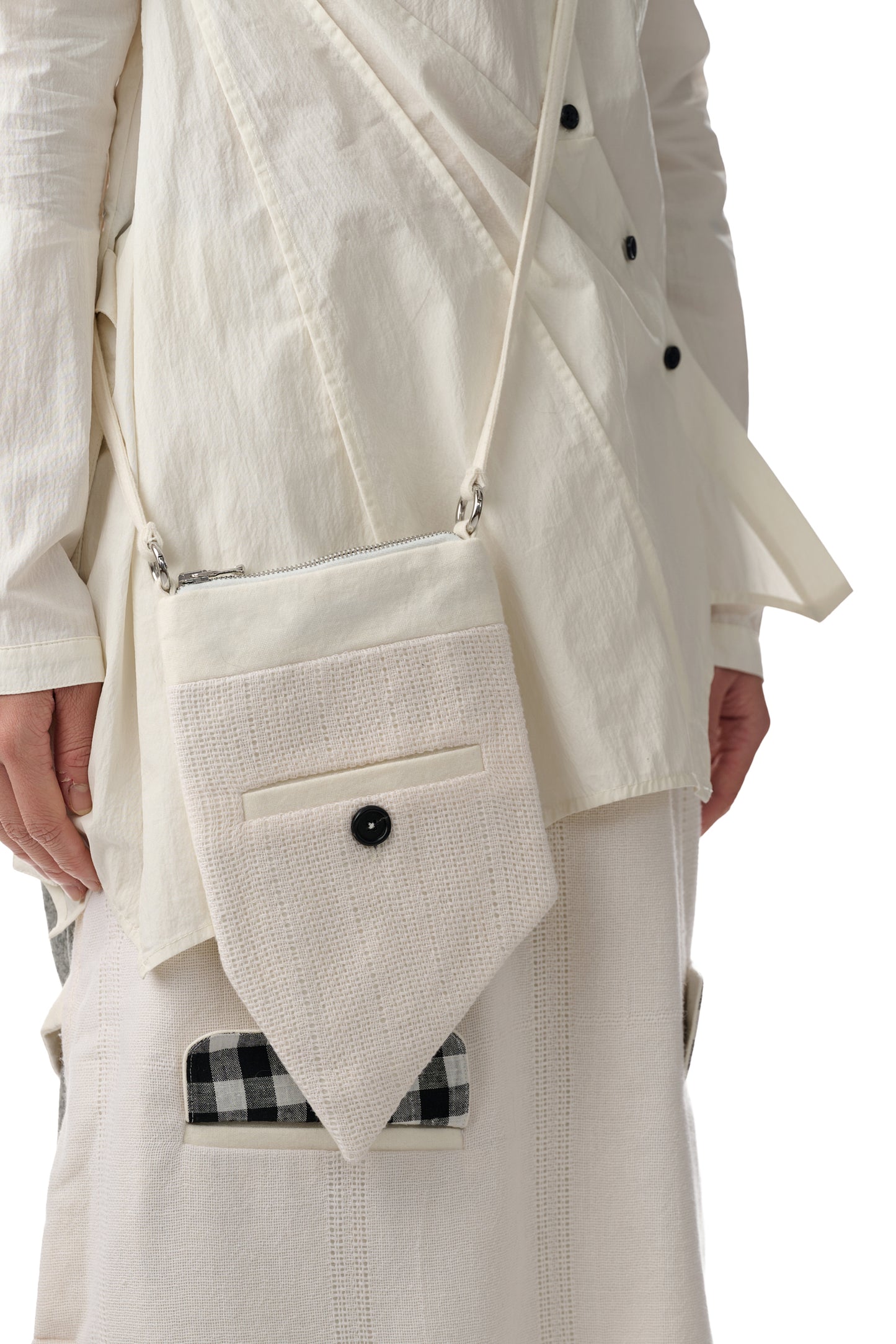 Pocket Bag White Welt Pocket