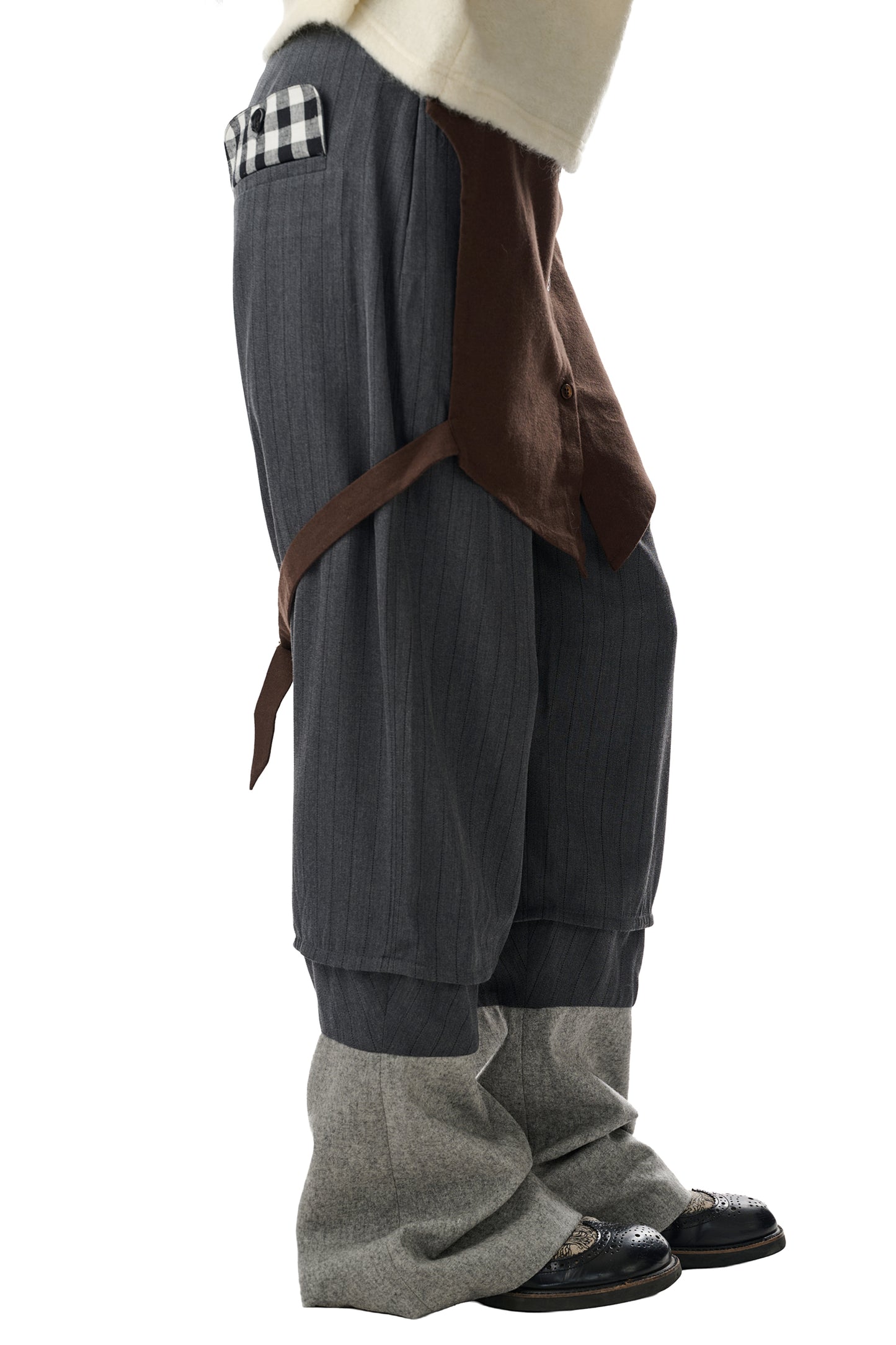 Brown Hybrid Shirt Pants