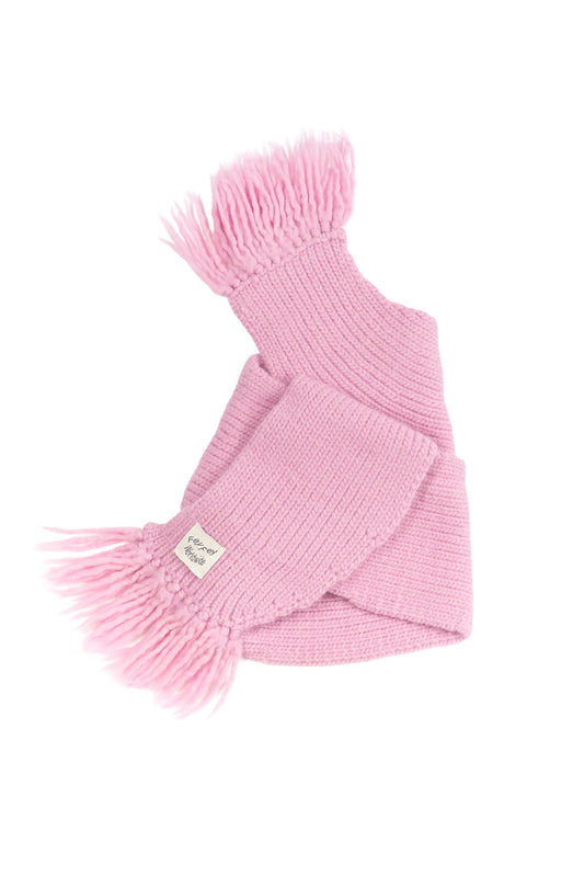 Pink Scarf Tall Hat