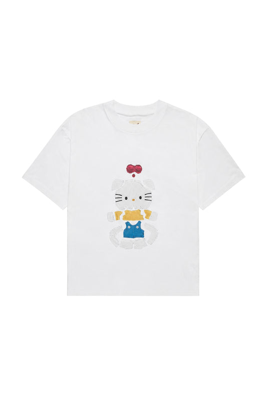 Dismantle Hello Kitty T-shirt White