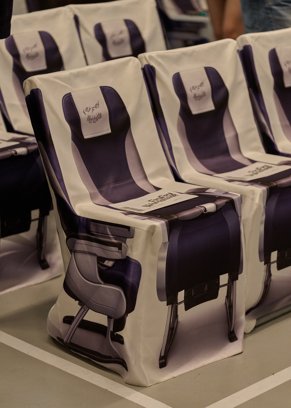 Boarding Pass Show Seat Cover