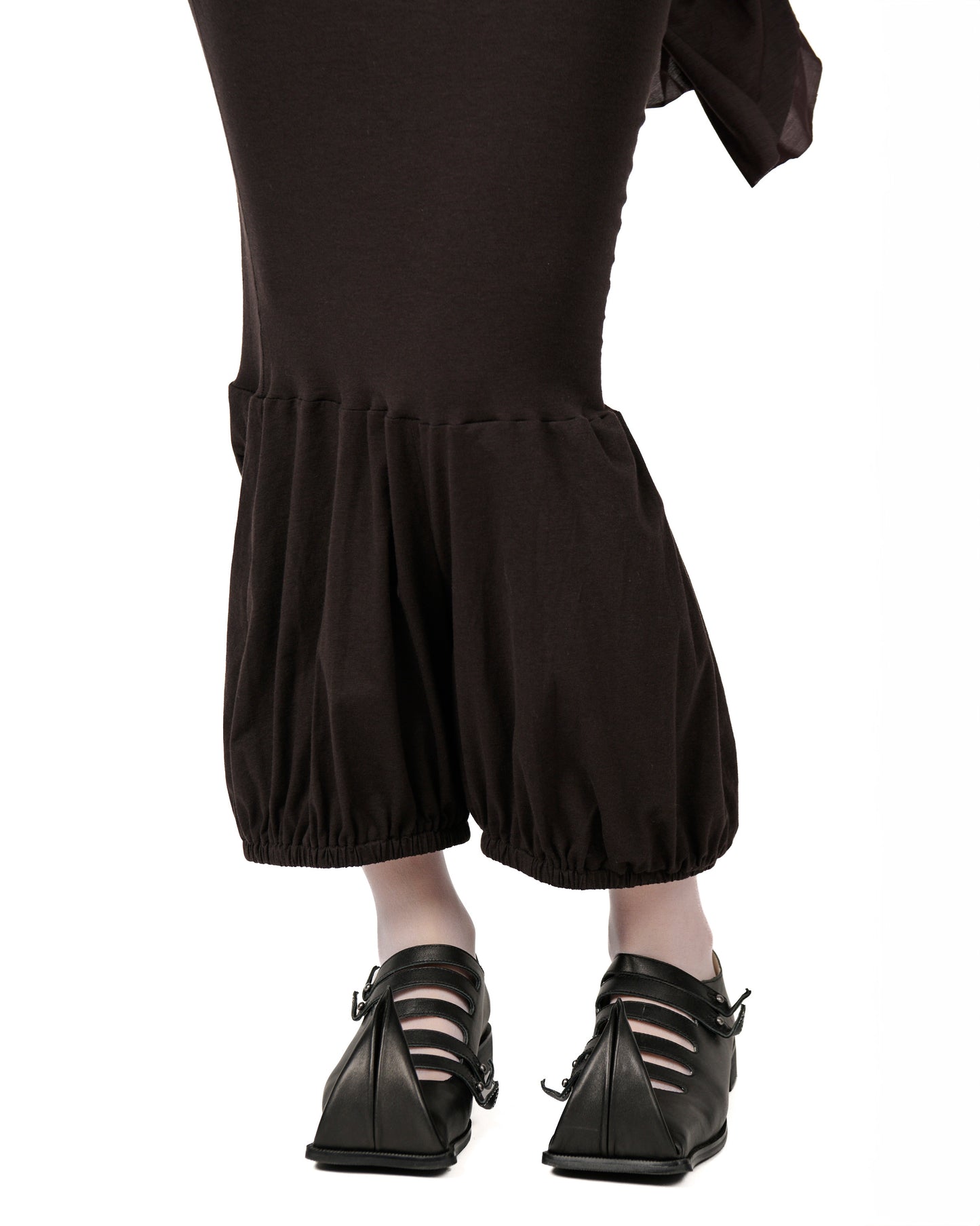 Black Folded Poulaines