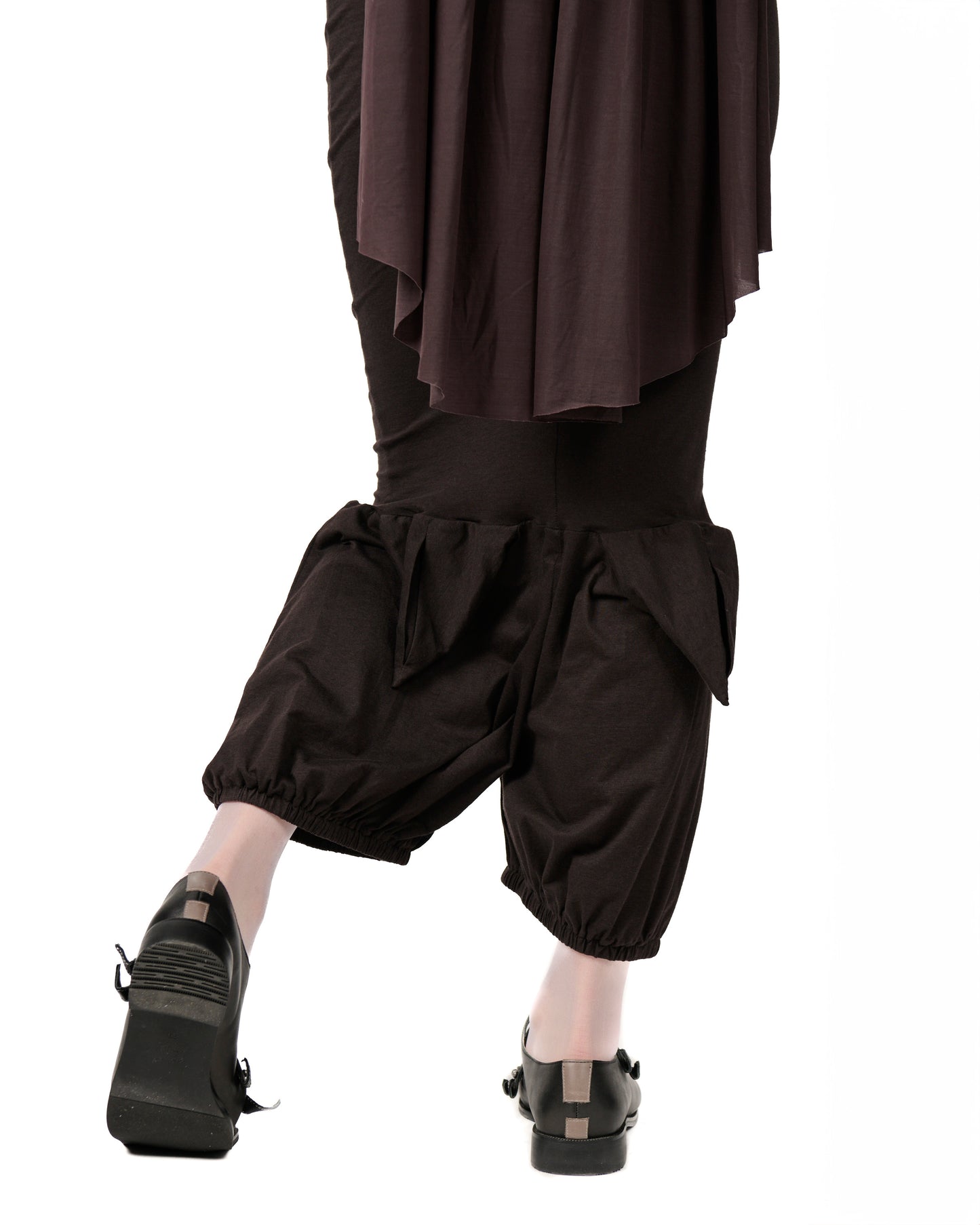 Black Folded Poulaines